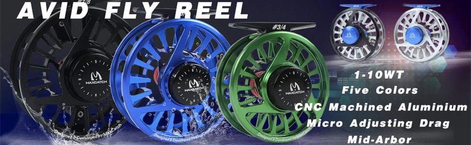 One of the Most Worth Buying Fly Reel-Maxcatch AVID Fly Reel 