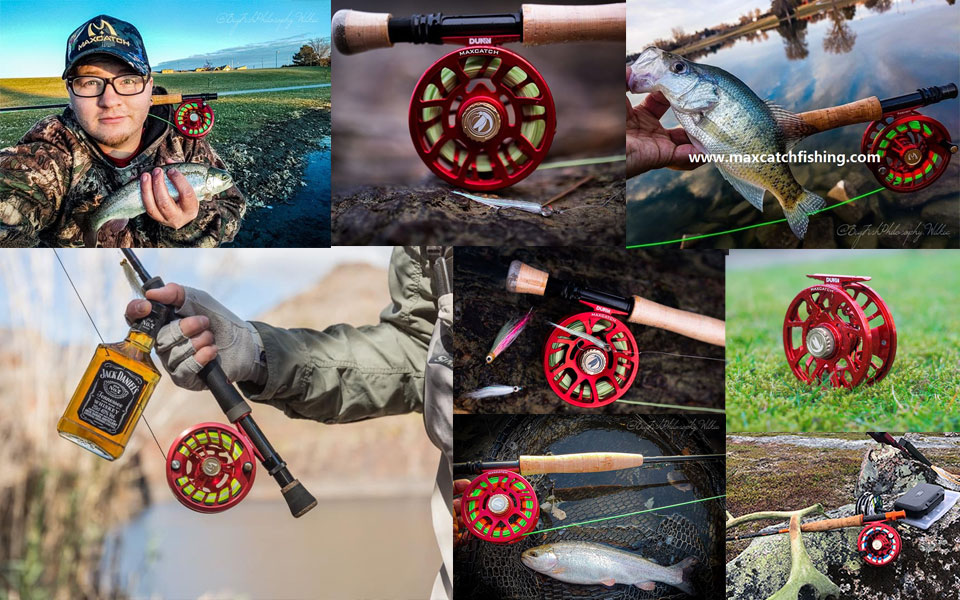 Maximumcatch Dunn 2-7wt Fully Sealed Waterproof Fly Fishing Reel Ultralite  MAXSDS CNC Machined Fly Reel