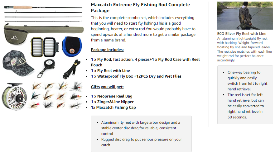 Buy MAXIMUMCATCH Maxcatch 10 Pockets Fly Fishing Leader Wallet