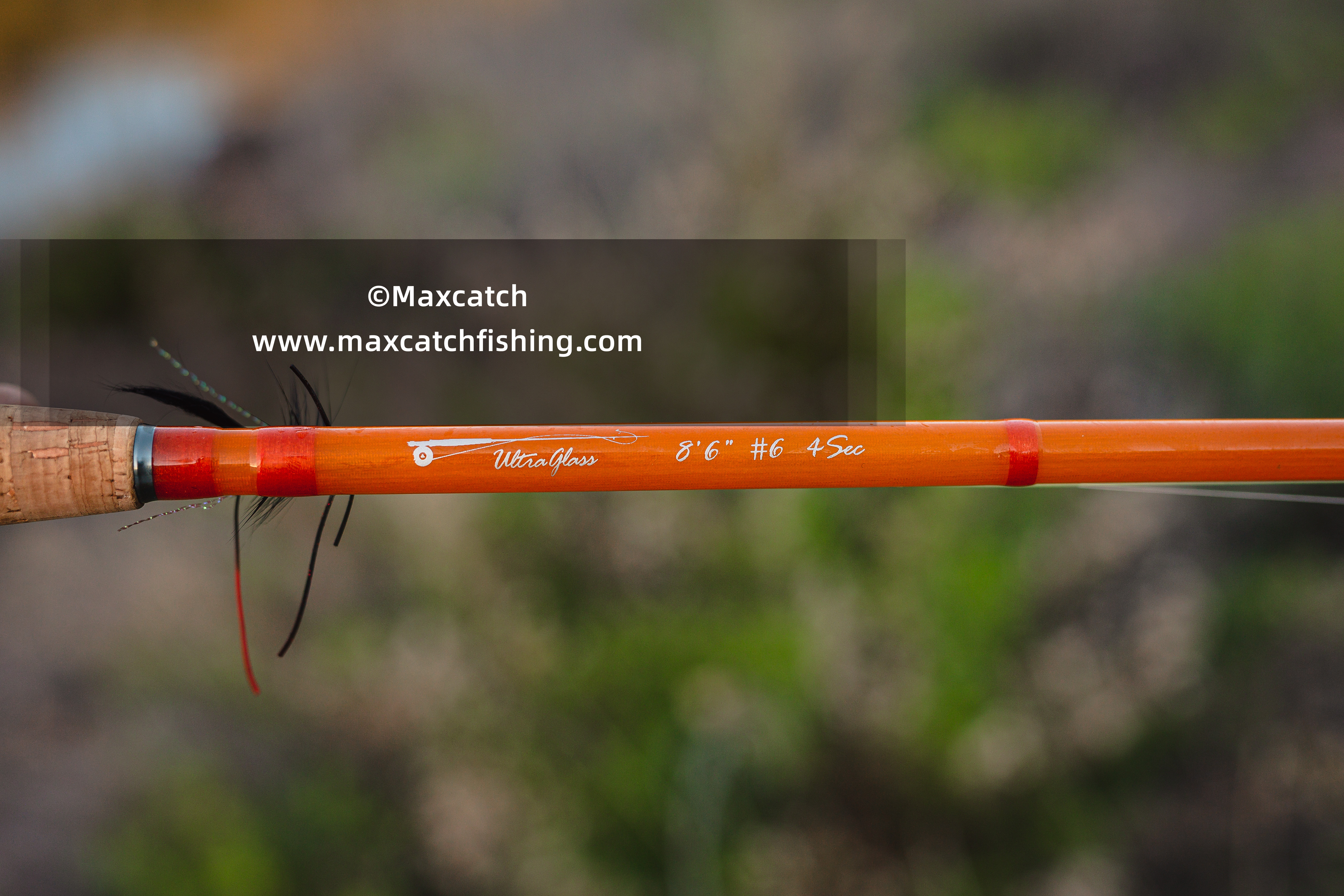 Maximumcatch CHALK Stream 2/3wt Fly Fishing Rod 6.5/7.5ft 40T Carbon Fiber  Fast Action